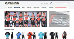 Desktop Screenshot of ecyclingapparel.com